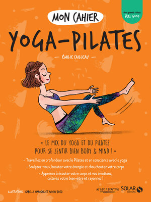 cover image of Mon cahier Yoga pilates